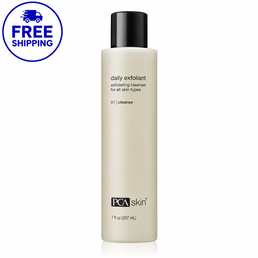 PCA Skin Daily Exfoliant Exfoliating Cleanser 7 oz 207 mL All Skin Types New